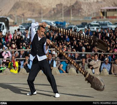 بیل‌گردانی نیم‌ور، جشن شکرگزاری با اجرایی آیین‌های پهلوانی
