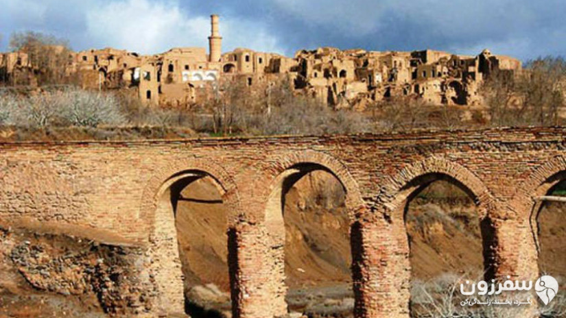 پل آب‌رو خرانق، تنها پل سنتی انتقال آب در ایران