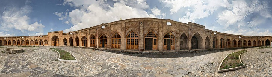 کاروانسرای تاجآباد، بنایی بینظیر در غرب ایران