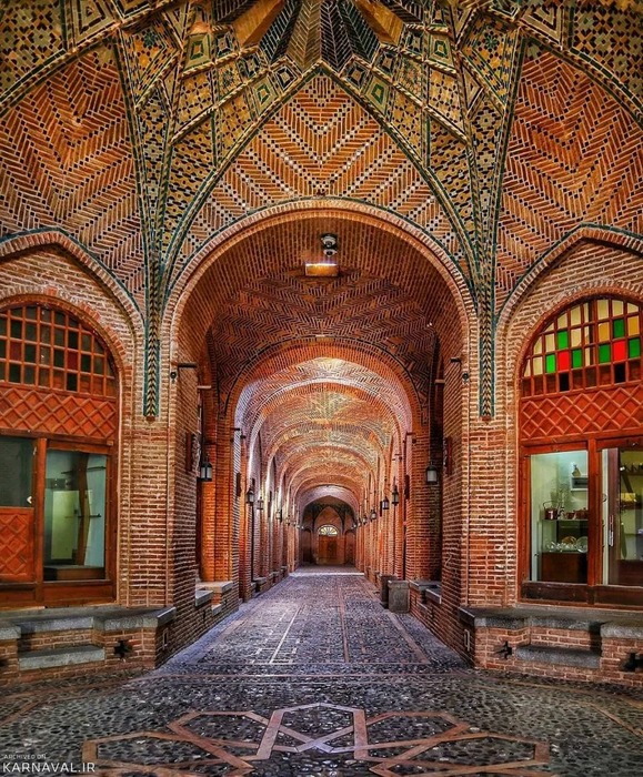 کاروانسرای سعدالسلطنه قزوین: بزرگ‌ترین کاروانسرای درون‌شهری ایران؛ بازاری برای جهان