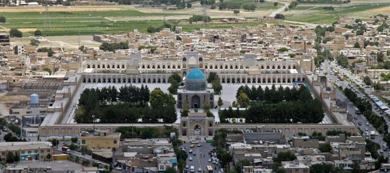 باغ مزار خواجه ربیع: تلفیق هندسه، باغ و عرفان